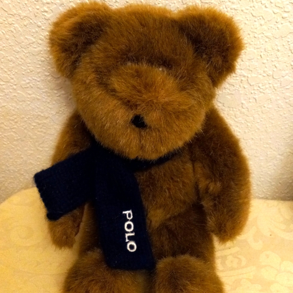 Vintage Ralph Lauran 2001 10in. Plush Teddy Bear.